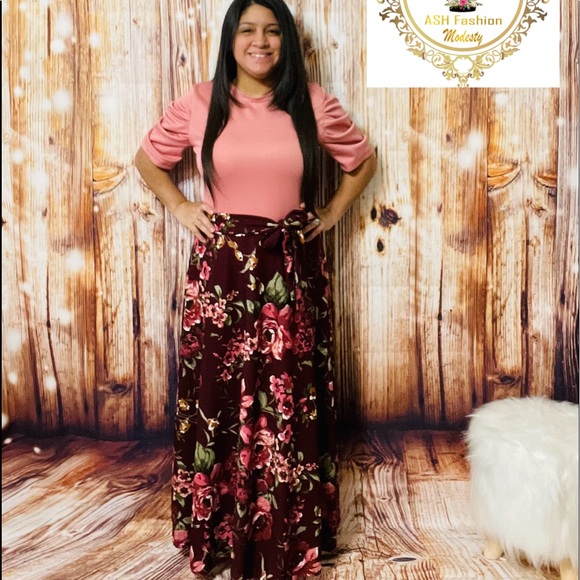 Dresses | Paola Maxi Dresspink Floral Wine | Poshmark Dresses | Paola Maxi Dresspink Floral Wine | Poshmark